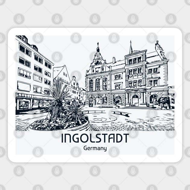 Ingolstadt - Germany Magnet by Lakeric